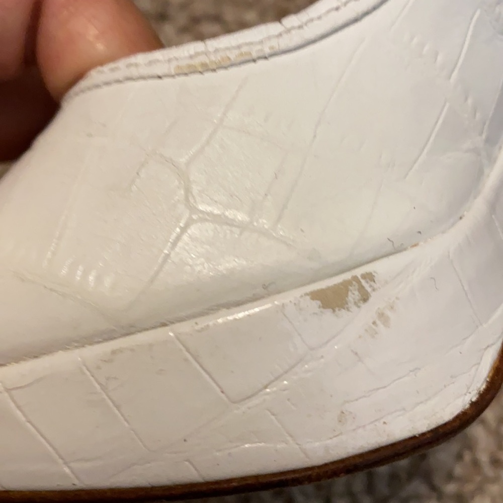 White Christian DIOR HEELS - Picture 10 of 12
